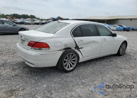 2008 BMW 750 Li from USA, damaged, VIN WBAHN83508DT80968